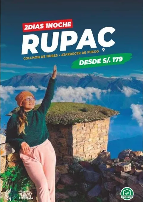 Rupac – 2 días / 1 noche